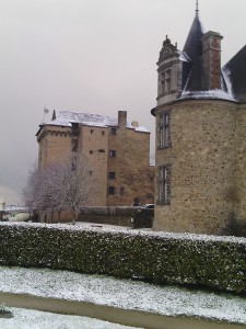 Snow in  Châteaubriant