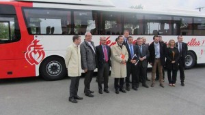 A bus will use bio-methane for the first time in France