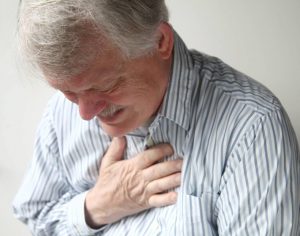 Intense chest pain is one of the classic signs of a heart attack