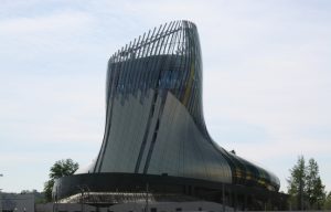 City of Wine exhibition centre in Bordeaux