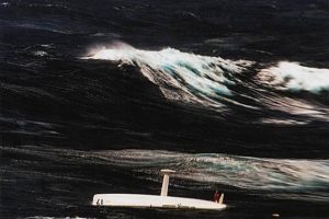 It is also in the Indian Ocean in 1996, Thierry Dubois (among others) had capsized on the Vendee Globe