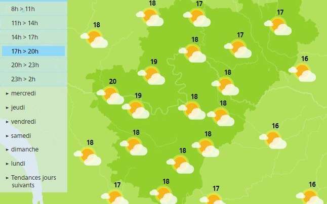 A brighter afternoon is forecast for the Charente department