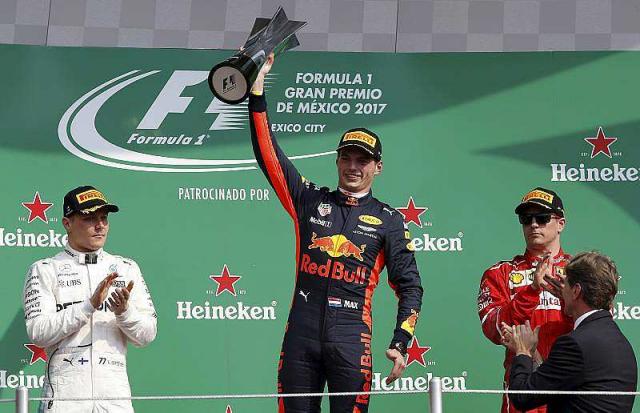 Max Verstappen (Red Bull) winner of the Formula 1 grand prix of Mexico