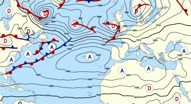 The pressure map for Tuesday, December 26