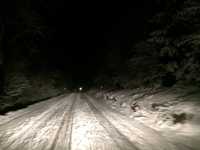 Be careful on the roads in Haut Jura due to snow