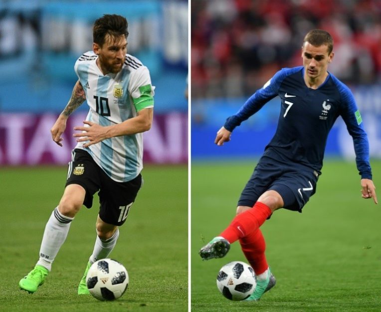 A duel is to follow between the Argentine attackers Lionel Messi and French Antoine Griezmann.