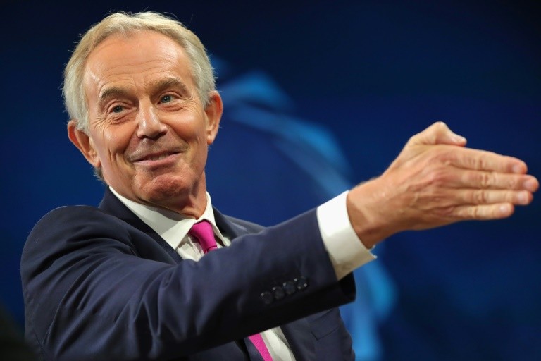 Tony Blair is supporting a second vote on Bre