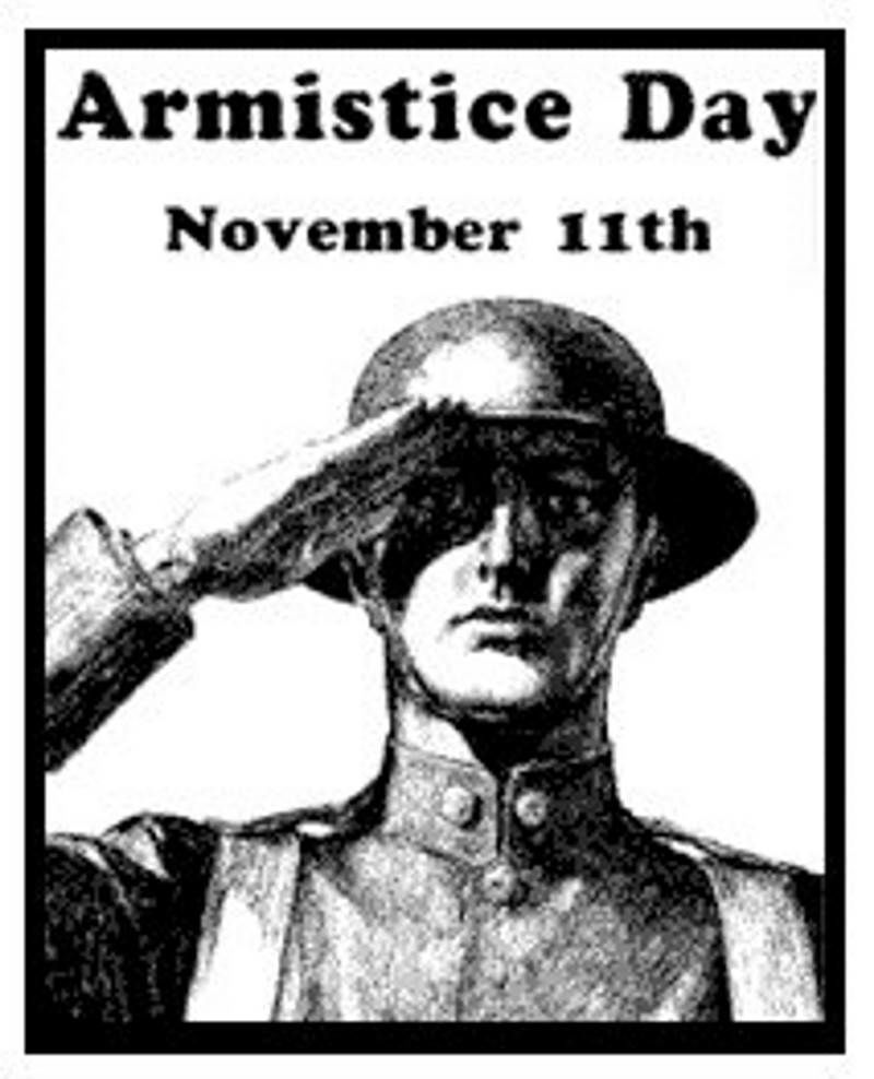 Armistice day on 11 th November in Congrier