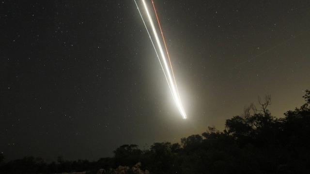 A mysterious fireball lights up the sky in the South of France