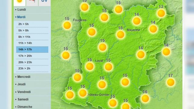 Bright sunshine throughout Mayenne, this is the program for the day Tuesday