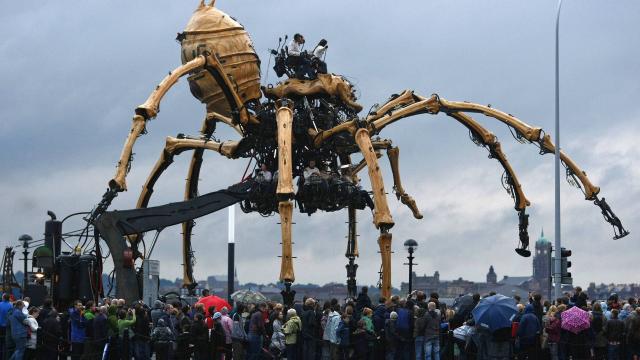 The Giant Spider will be in Nantes for the maker fair in July