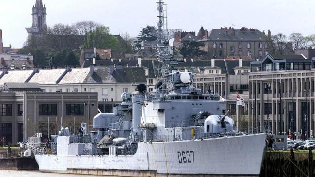 The Maille-Breze warship, reopens in Nantes on the 16th August