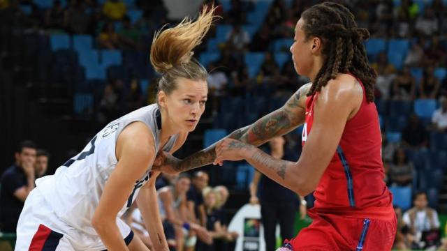 The French womens basketball team will play for the Bronze medal in the Olympics