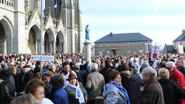 Thousands of pilgrims are expected to arrive in Pontmain for the Assumption on 15th August