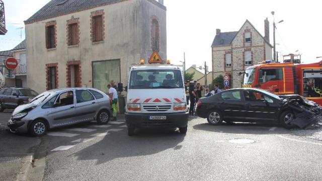 A car accident in Chateaubriant caused 4 minor injuries