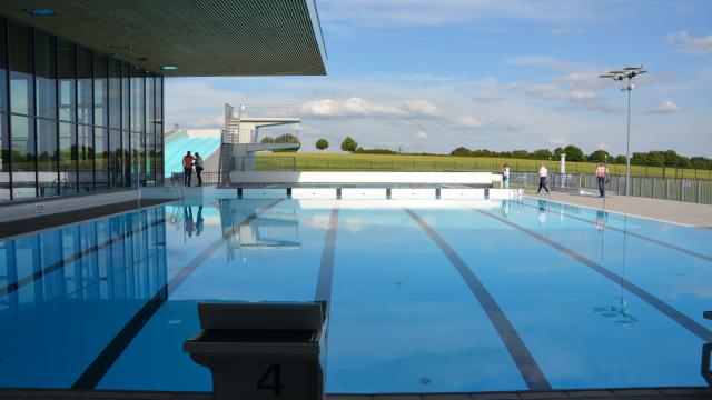 The new swimming pool in Chateaubriant opens today in Chateaubriant