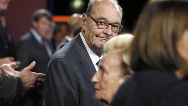 Former president Jacques Chirac hospitalized after health worries
