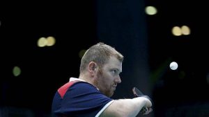 Fabien Lamirault wins a Gold medal in the Table tennis at the Paralympic Games
