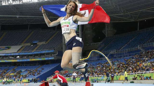 Marie-Amélie Le Fur won her second gold medal of these Paralympics in Rio