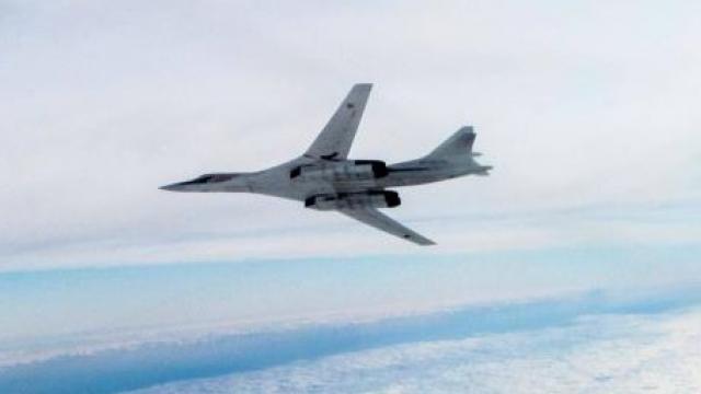 French fighter planes intercepted two Russian Bombers off the Brittany Coast