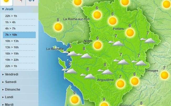 Charente Weather: Chilly Morning, Sunny Afternoon 1