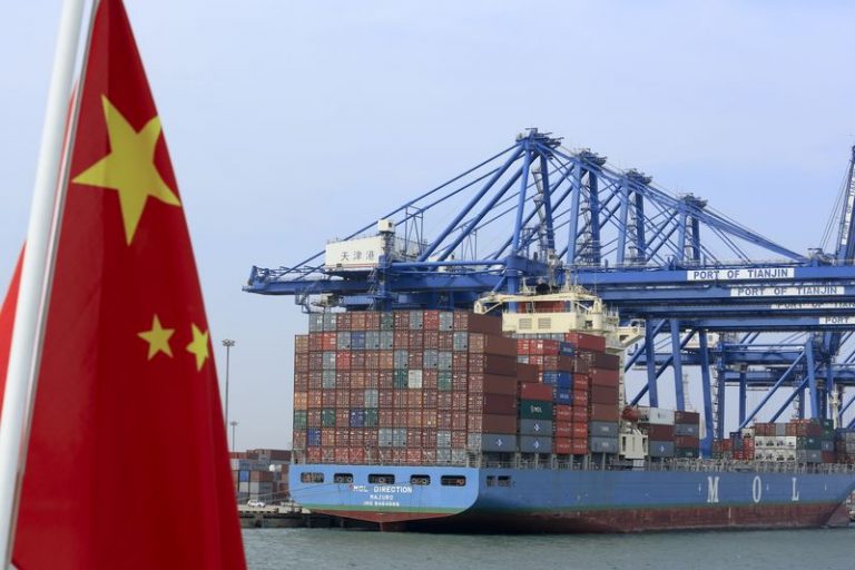 Chinese exports have fallen for September