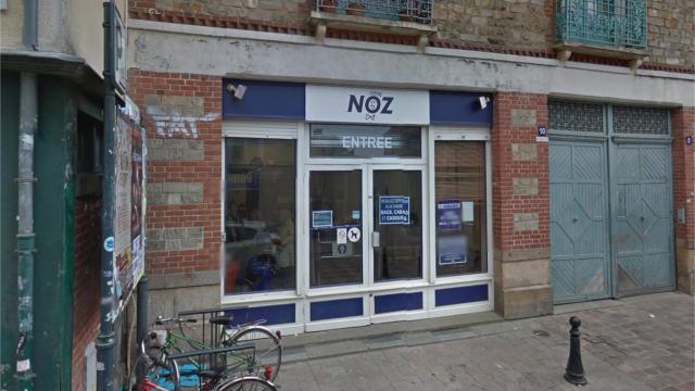 The Floor of a Noz store in Rennes has collapsed, leaving several people blocked