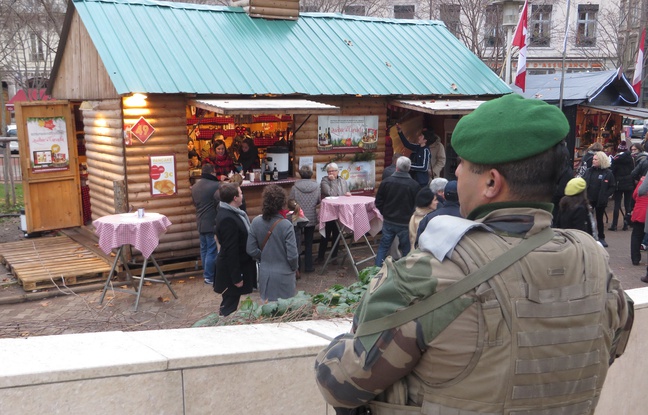 Enhanced security at the Christmas market in Lyon