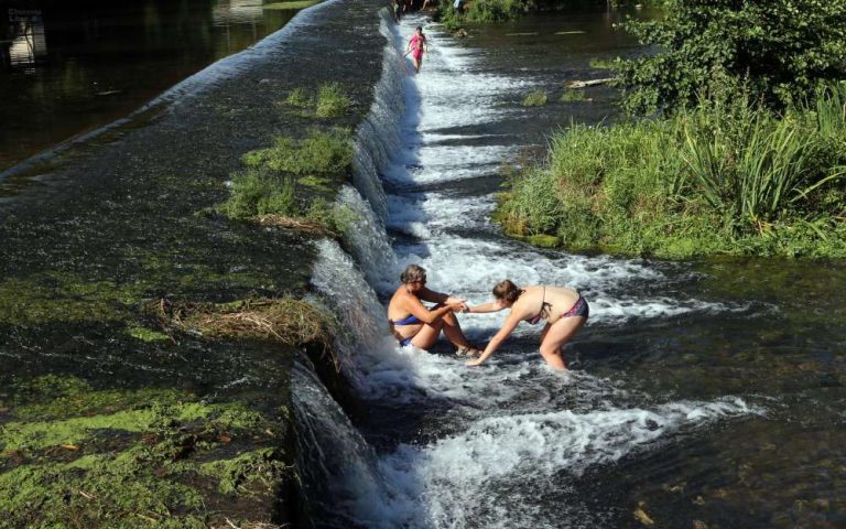 The temperatures in the Charente didn't break records, but reached 35.5 degrees in Cognac