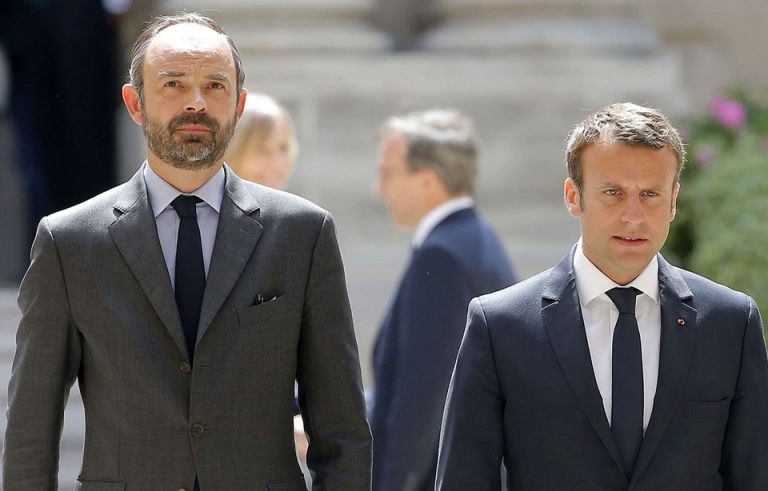 Emmanuel Macron and Edouard Philippe popularity has dropped
