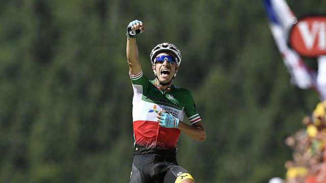 Fabio Aru has emerged the winner of the fifth stage of the Tour de France.