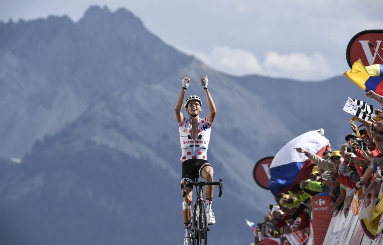 Warren Barguil won the 18th stage of the Tour de France