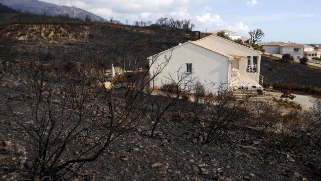 New fires rage in Corsica