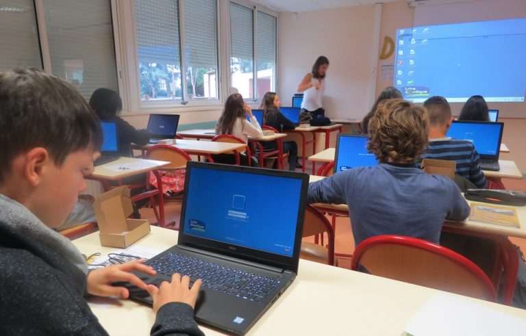 Math class early to Libertarian-Rutigliano college in Nantes