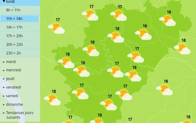 A more beautiful day for the Charente department is forecast