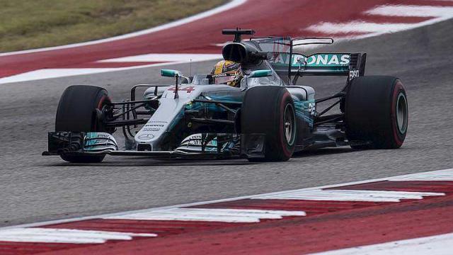 Lewis Hamilton got fastest time in Free practice at F1 GP of United States