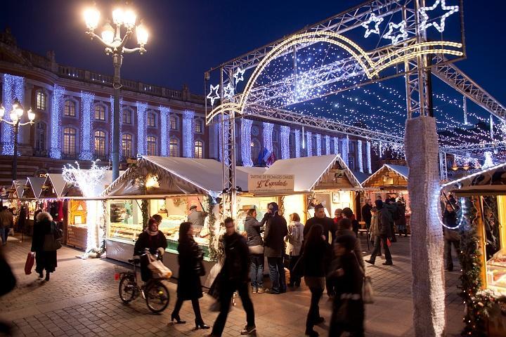 The Christmas market in Toulouse will be open until December 26.