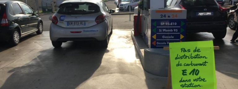 At Leclerc in Dordogne, Diesel was in the unleaded petrol pump