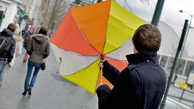 Strong winds are forecast for the weather in France