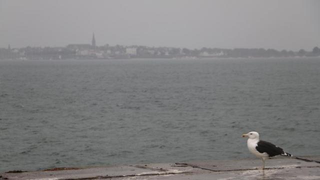 The weather in Lorient will have mild weather and grey skies this Christmas