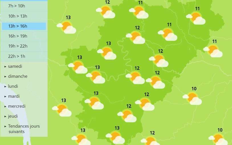 The weather should clear in the afternoon in the Charente