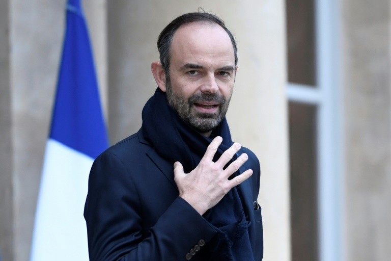 French Prime Minister Edouard Philippe makes a surprise visit to Notre-Dame-des-Landes