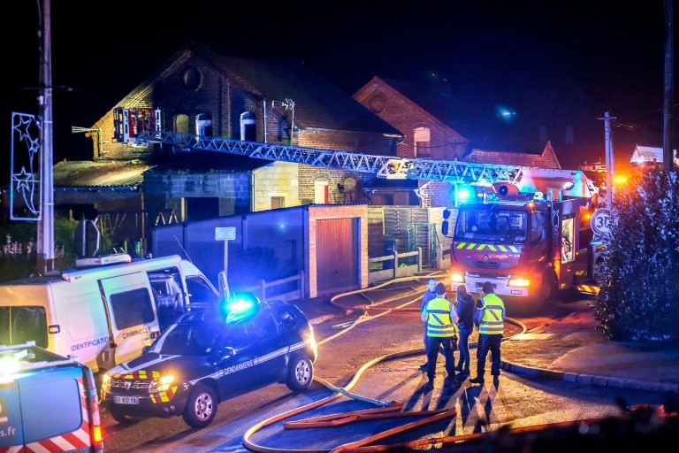 Four people have died in a house fire in the Pas-de-Calais