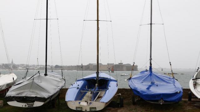 The weather in Forecast for Lorient is a weekend of rain and strong winds