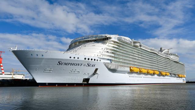 The Symphony of the Seas returns to Saint-Nazaire this Sunday