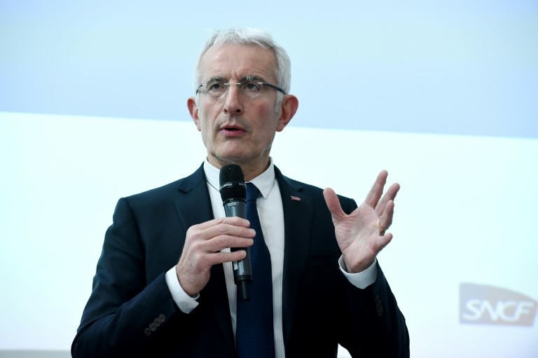SNCF CEO Guillaume Pepy warned on Sunday that there would be "closed lines" (© AFP / Archives / ERIC PIERMONT)