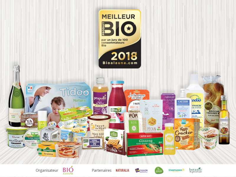 Which are the best organic products of 2018