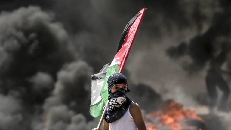 France condems violence in the Gaza after the death of 55 Palestinians