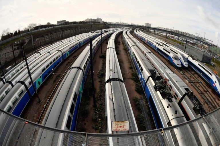 The traffic forecasts for the Strike at the SNCF this Saturday