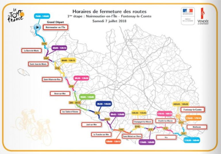 Tour de France: All About Road Closures in the Vendée - chb44.com ...